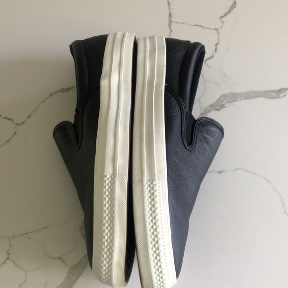 Converse All Star Leather  slip ons - Picture 3 of 7
